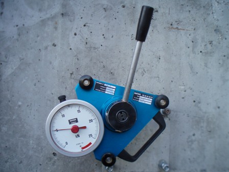 Test des ancrages EN 795 par test mécanique